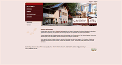 Desktop Screenshot of gasthof-steg.it